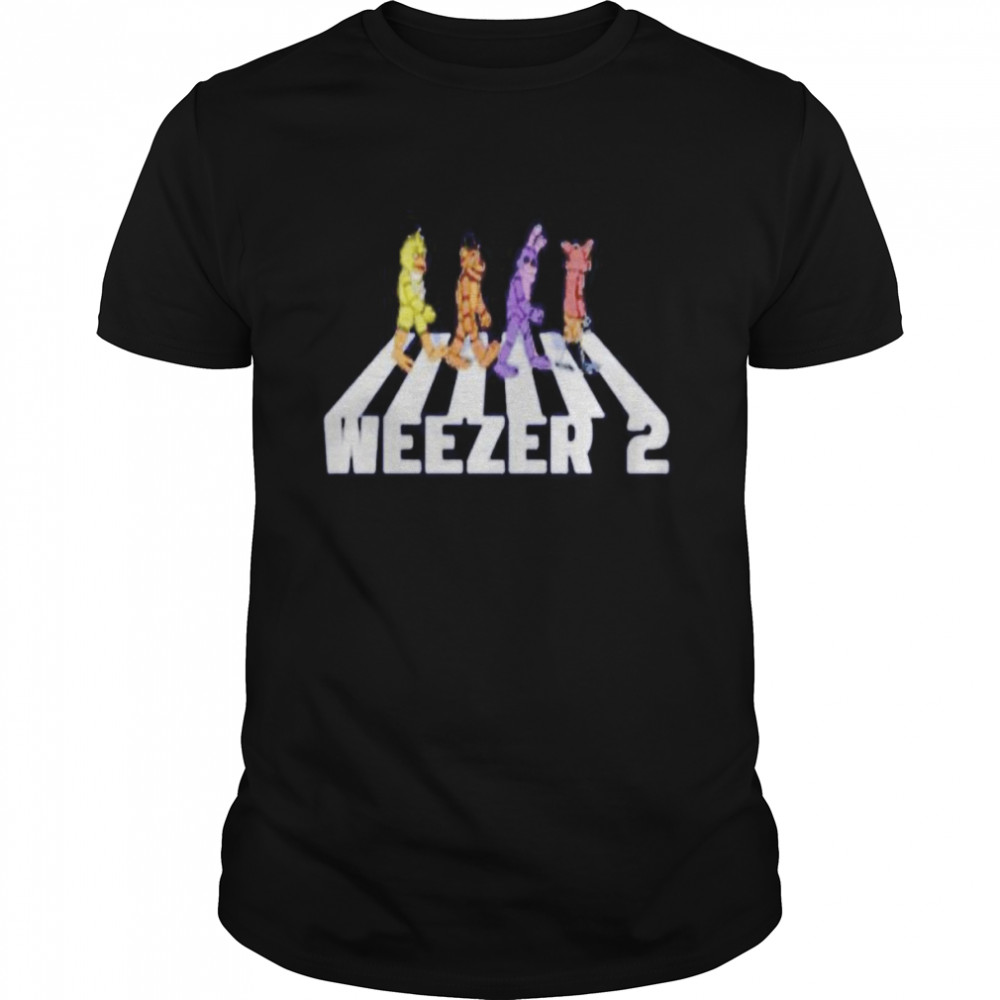 Weezer 2 Fnaf Animatronics shirt