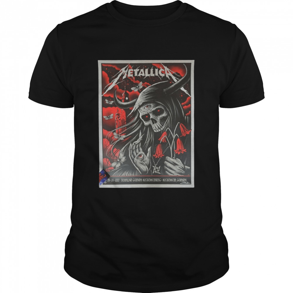 Brandon Heart Metallica Hockenheim Germany Poster Artist Edition 2022 shirt