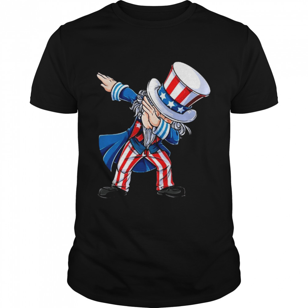 Dabbing Uncle Sam Shirt 4th Of July shirt