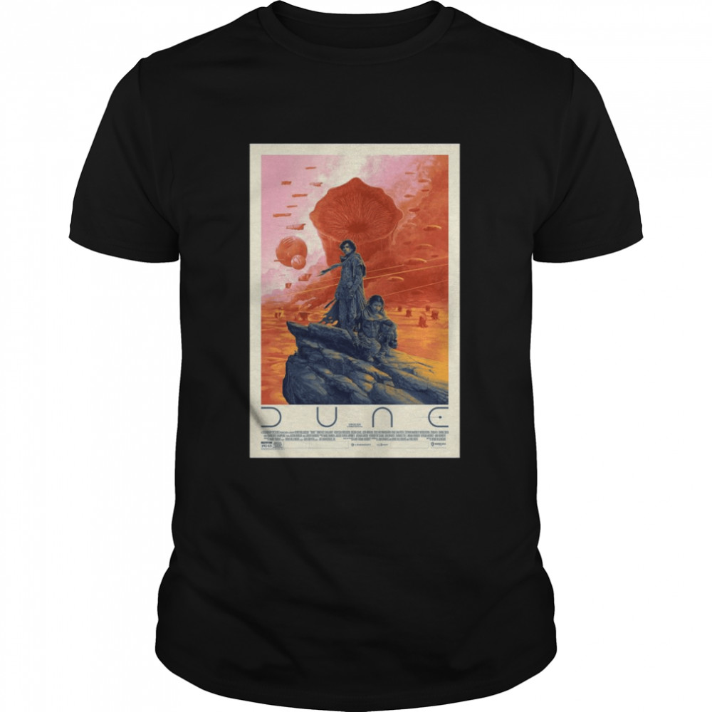 Gabz Grzegorz Domaradzki Dune Movie Poster Arrakis Variant 2022 shirt