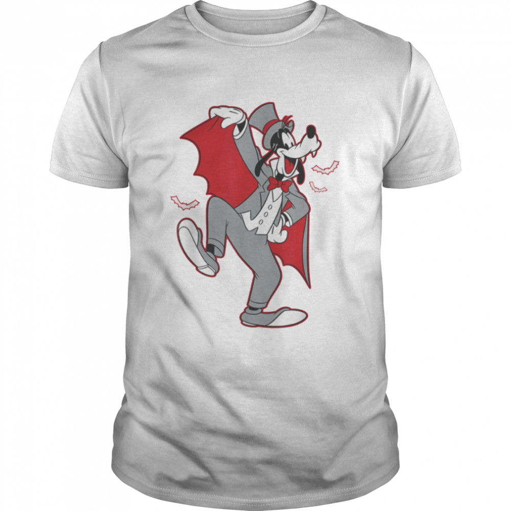 Goofy In Dracula Costume Halloween Disney And Pixar Holiday shirt