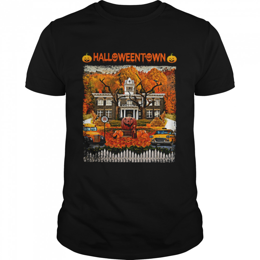 Halloween Town And Chill Pumpkin Hoodie Town 1998 Halloween shirt