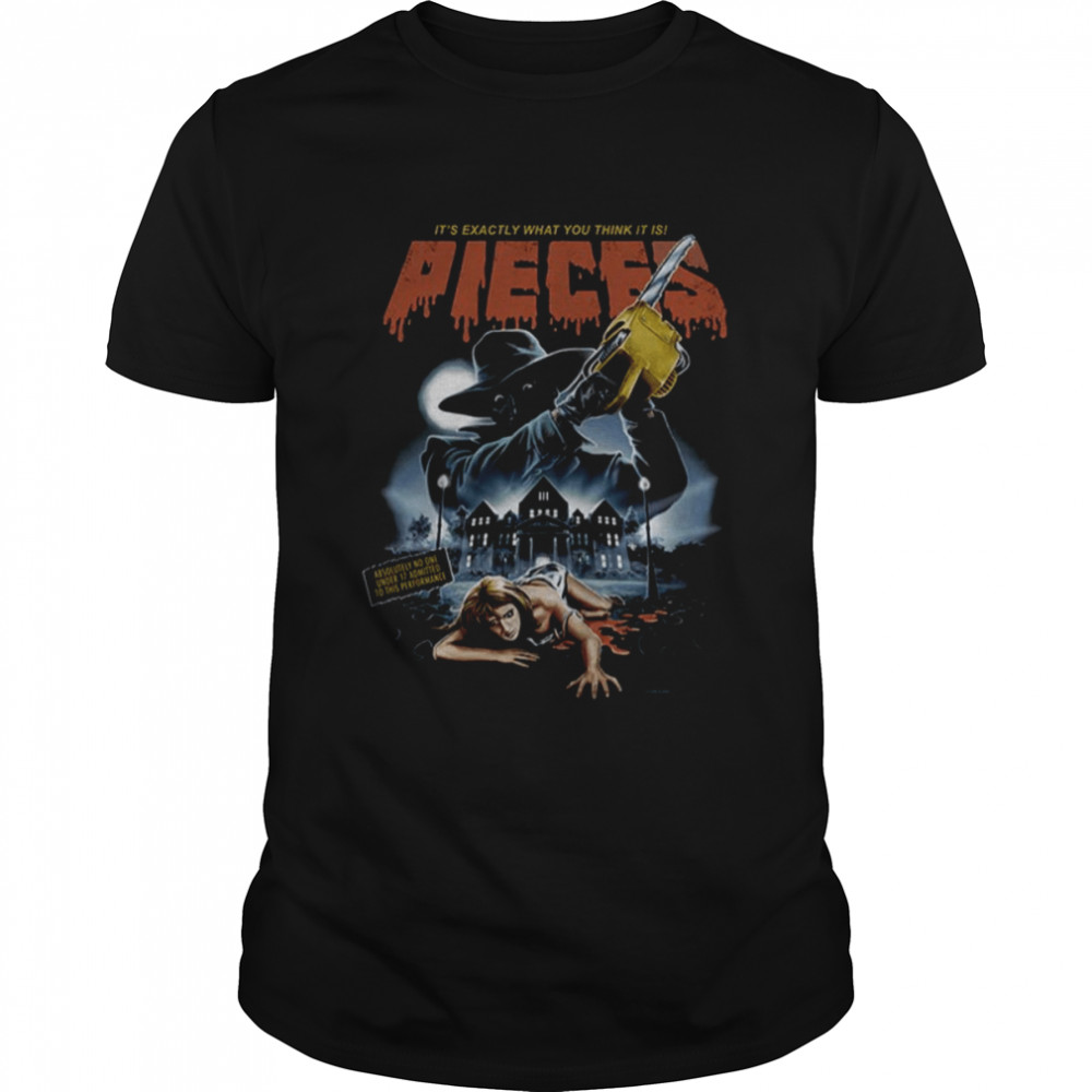 It’s Exactly What You Think It Is Pieces Halloween Spooky Season No One Under 17 Admitted Horror shirt