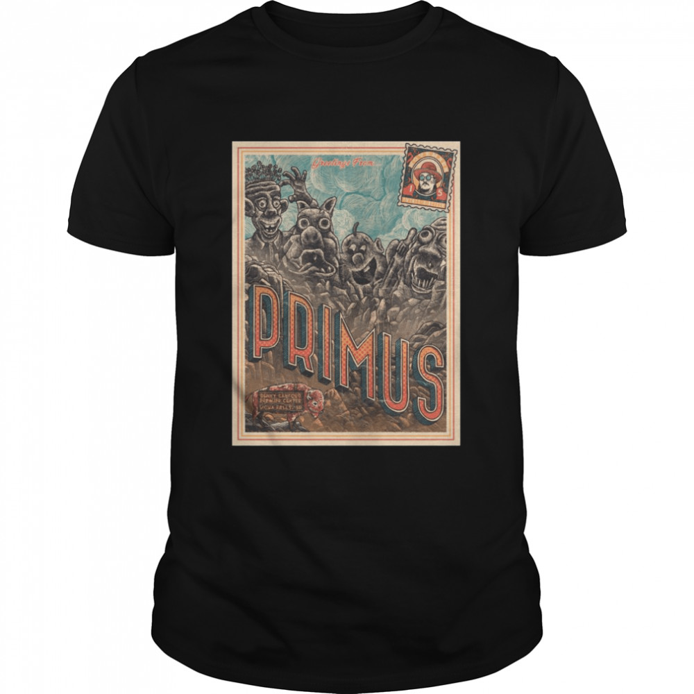 Luke Martin Primus Sioux Falls Poster Artist Proof 2019 shirt