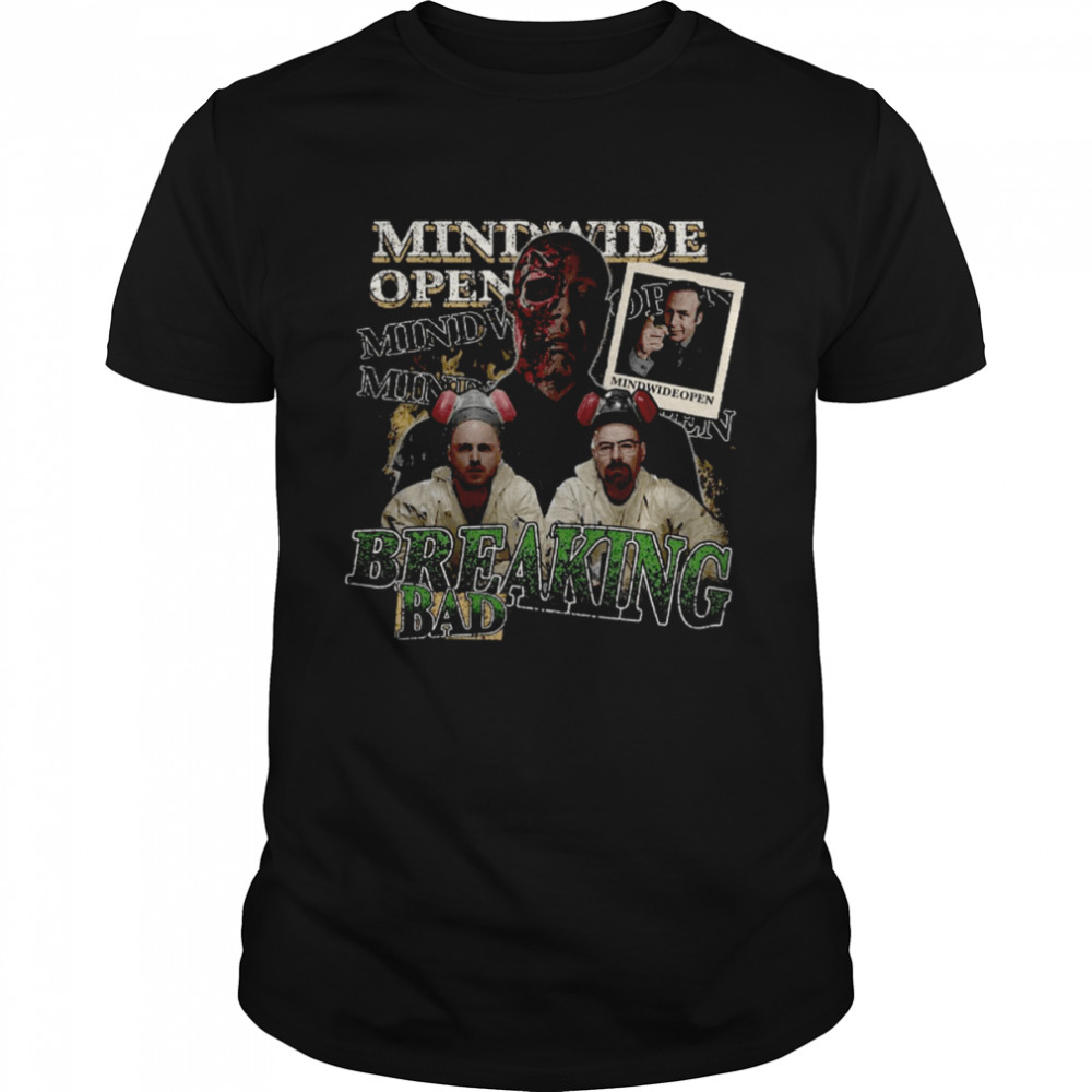 Mindwide Open Breaking Bad Vintage Walter White And Jesse Pinkman Walter White shirt