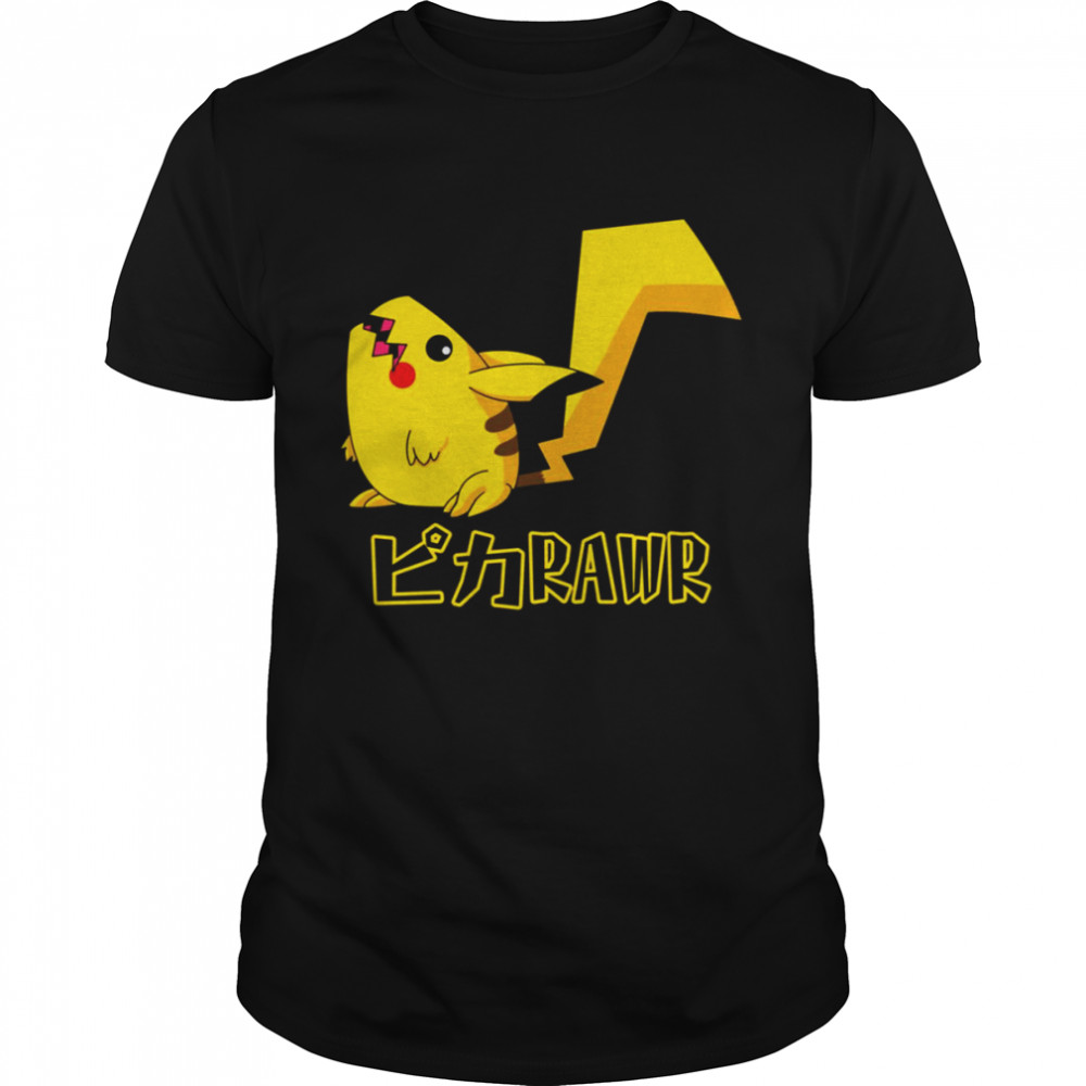 Pikarawr Pokemon Pikachu Rawr shirt