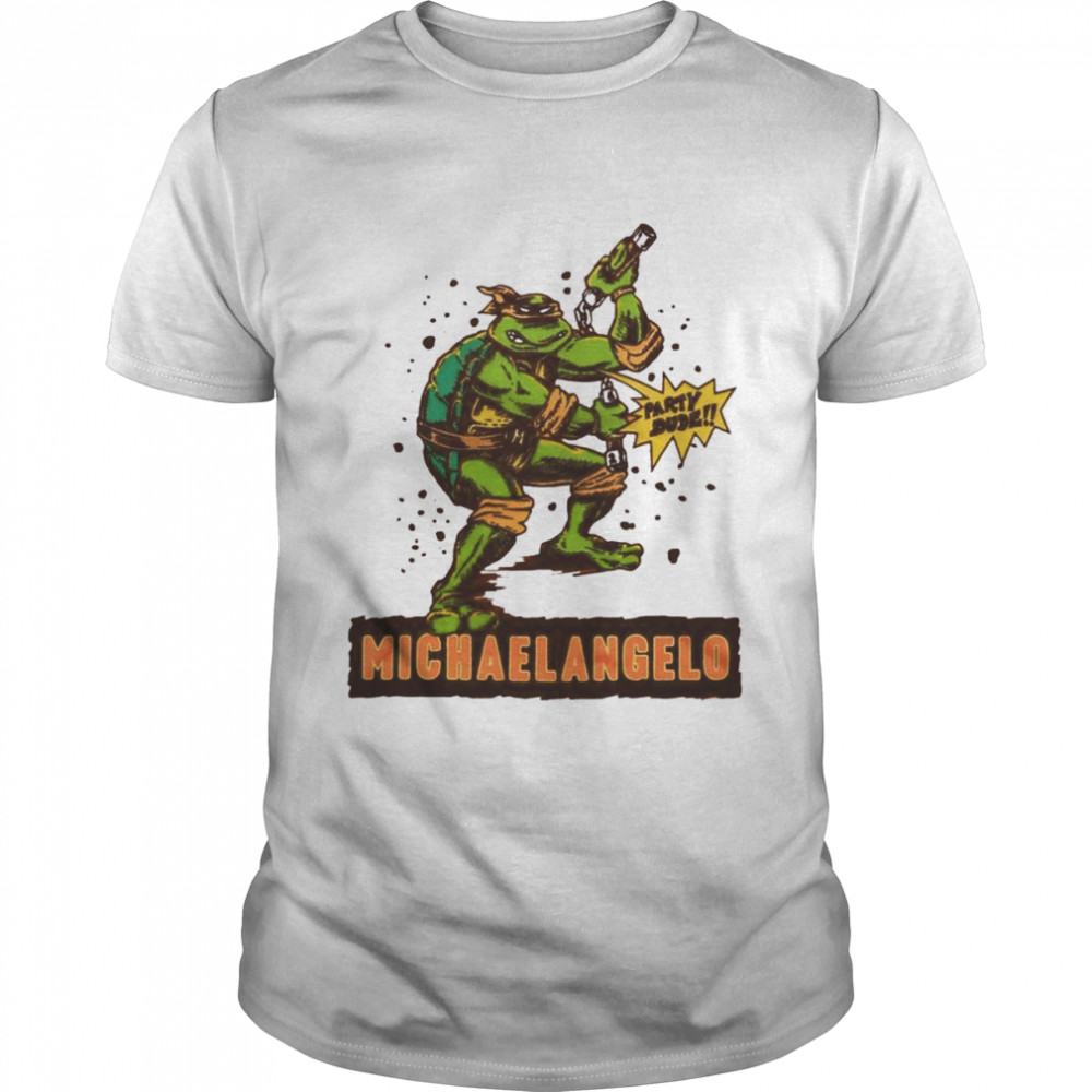 Teenage Mutant Ninja Turtles Michaelangelo shirt