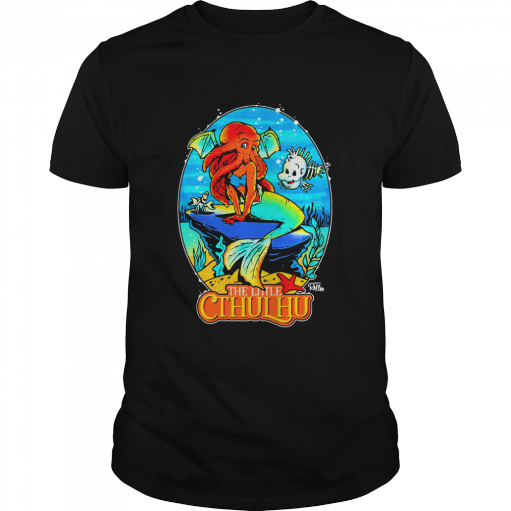 The Little Cthulhu The Little Mermaid shirt