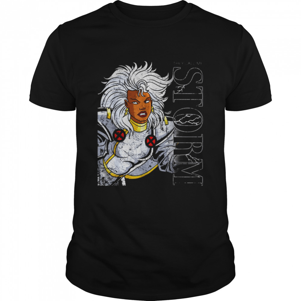 They Call Me Storm 90s Retro X Men Marvel Comics Holiday shirt