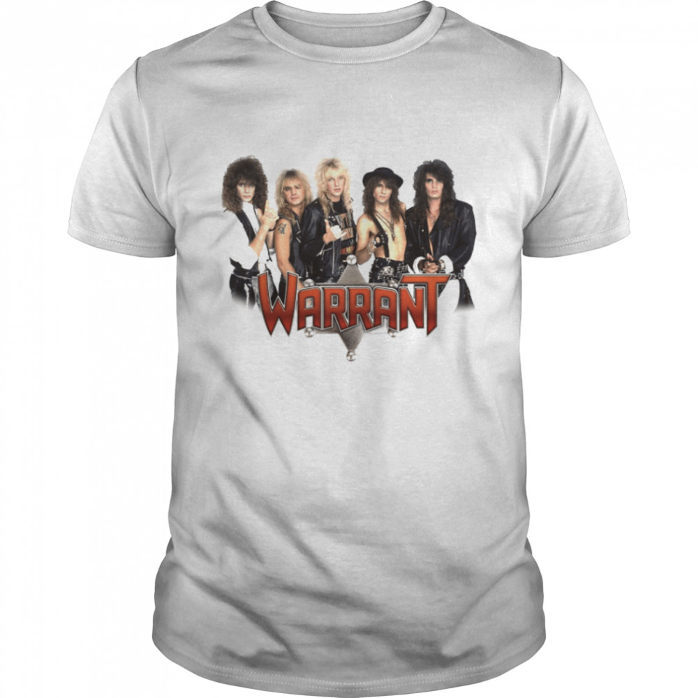 Warrant 80s Music Band shirt