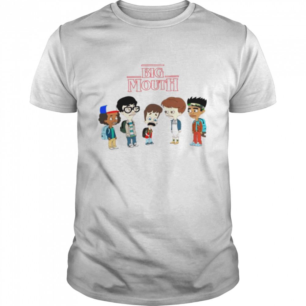 Big Mouth Mix Strangers Things shirt