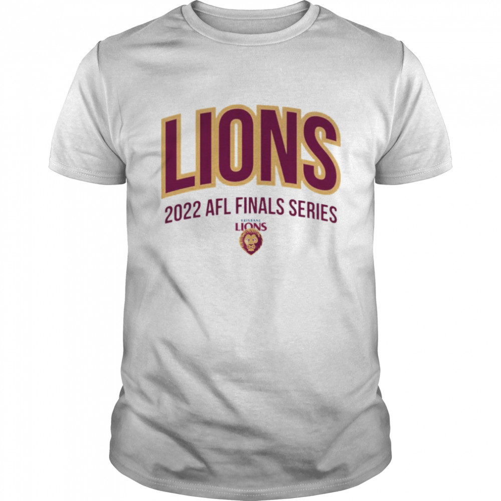 Brisbane Lions 2022 AFL Finals Series shirt