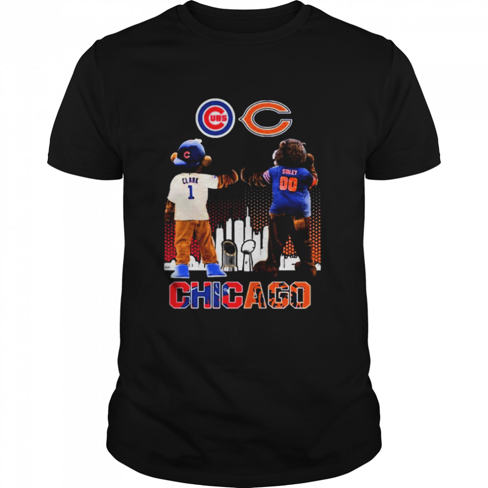 Clark and Staley Mascot Chicago Sport Team shirt