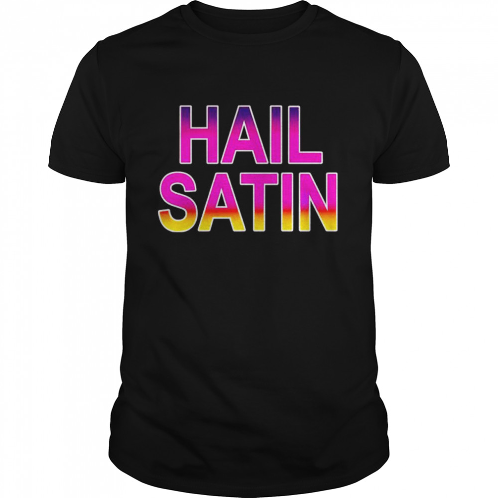 Hail satin shirt