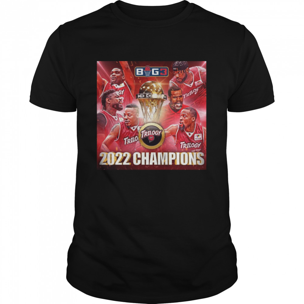 Isaiah Briscoe leads Trilogy to back-to-back BIG3 championships 2022 shirt