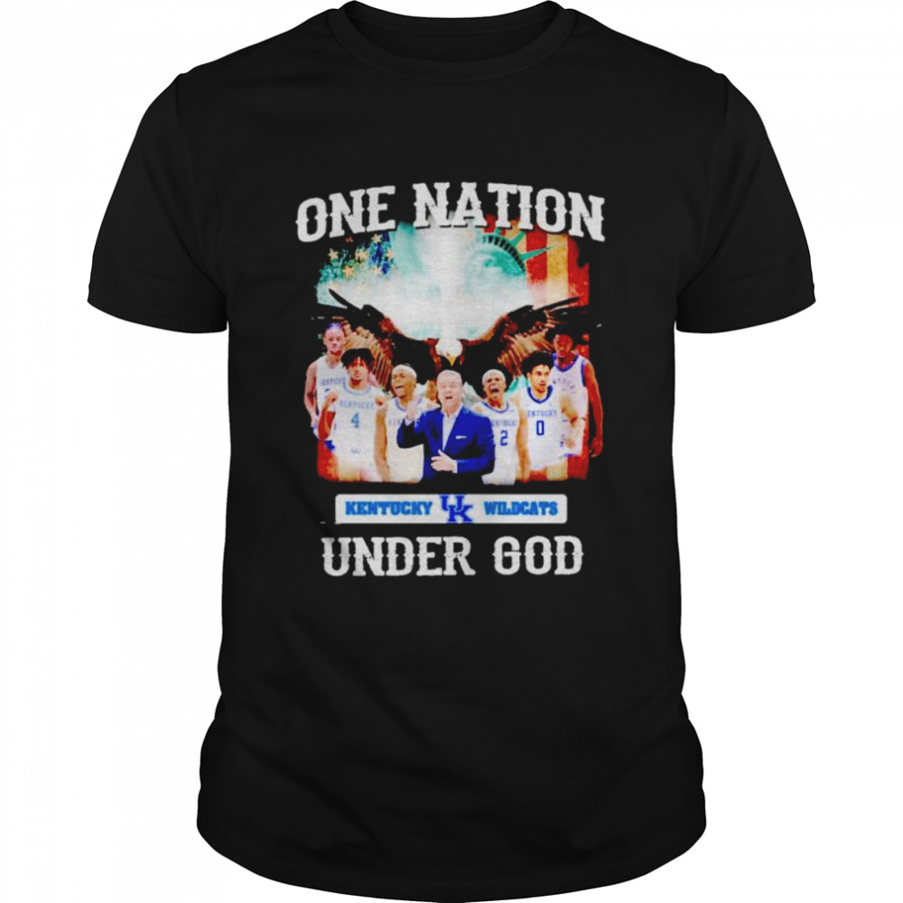 Kentucky Wildcats one nation under God T-shirt