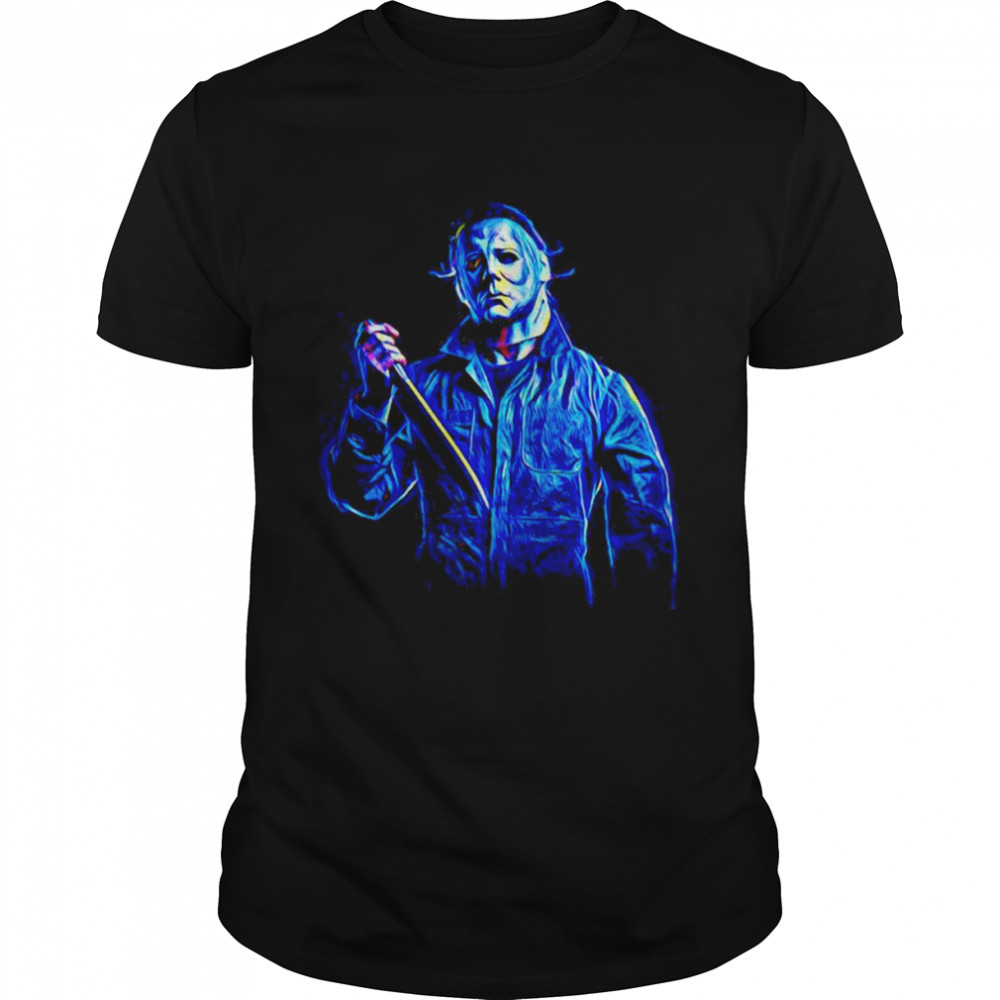 Michael Myers Halloween Silhouette Adult Shirt