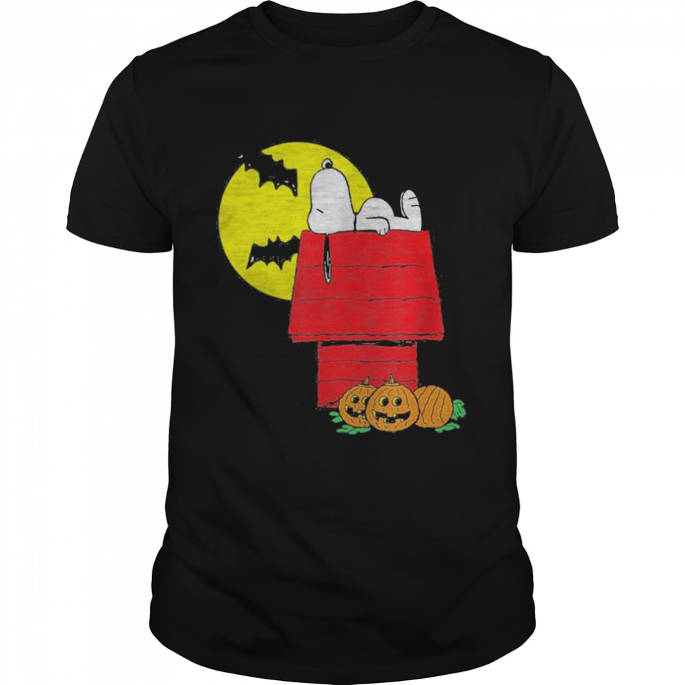 Peanuts Halloween Snoopy Chillin Shirt