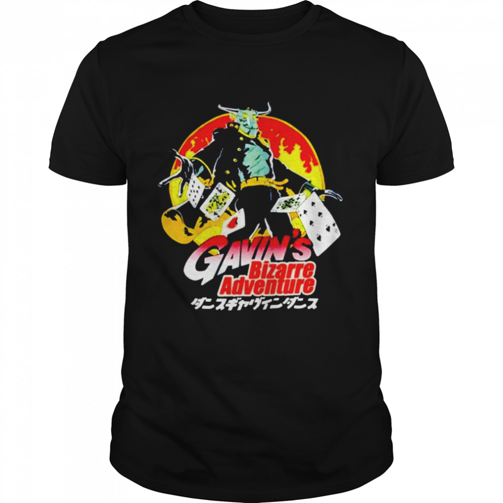 Sal Jojo’S Gavin’s Bizarre adventure shirt