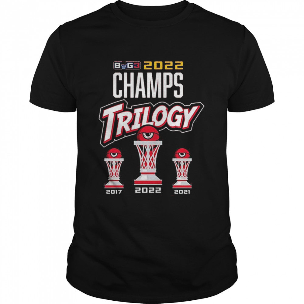 Trilogy 2022 BIG3 Champions T-Shirt