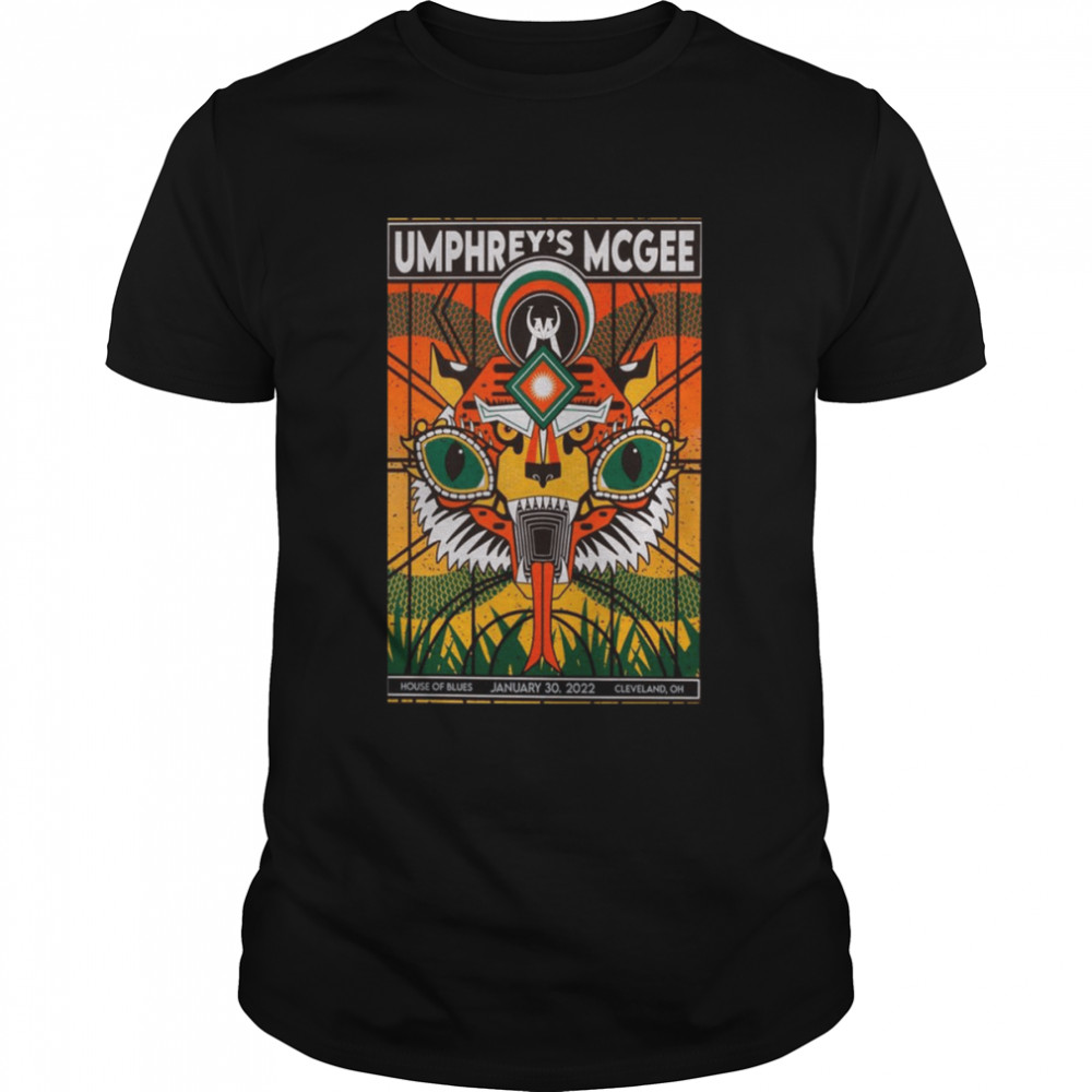 Umphrey’s McGee Cleveland House Of Blues 2022 Poster shirt