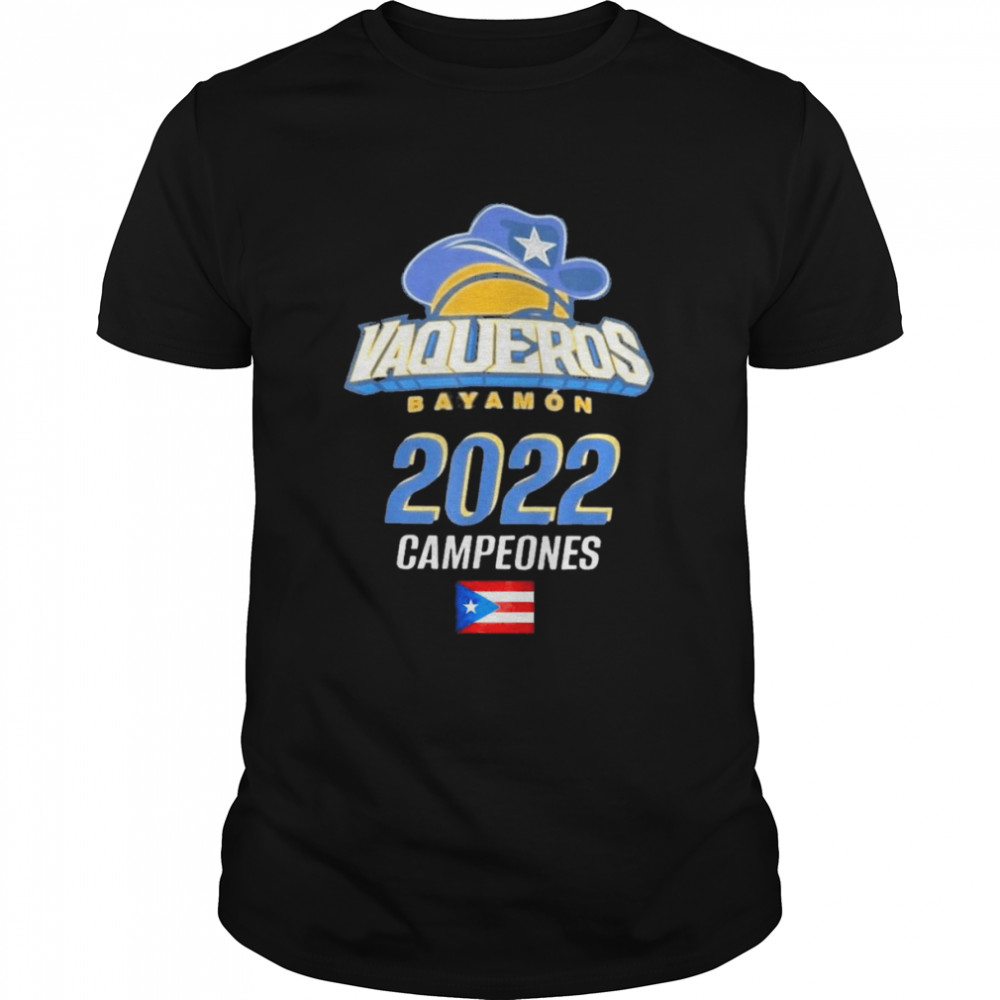 Vaqueros de Bayamon Campeones 2022 Shirt