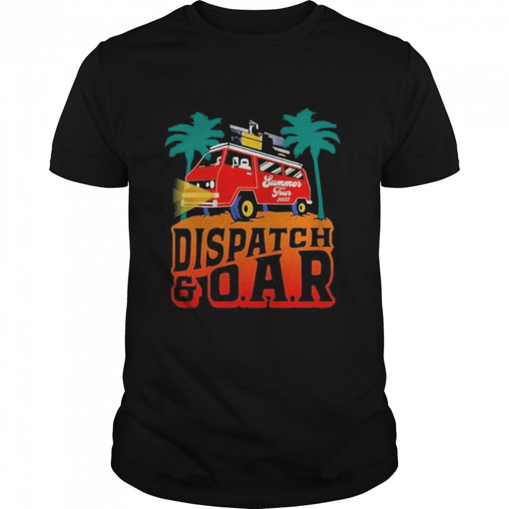 Dispatch And O.A.R. Summer 2022 Tour Shirt