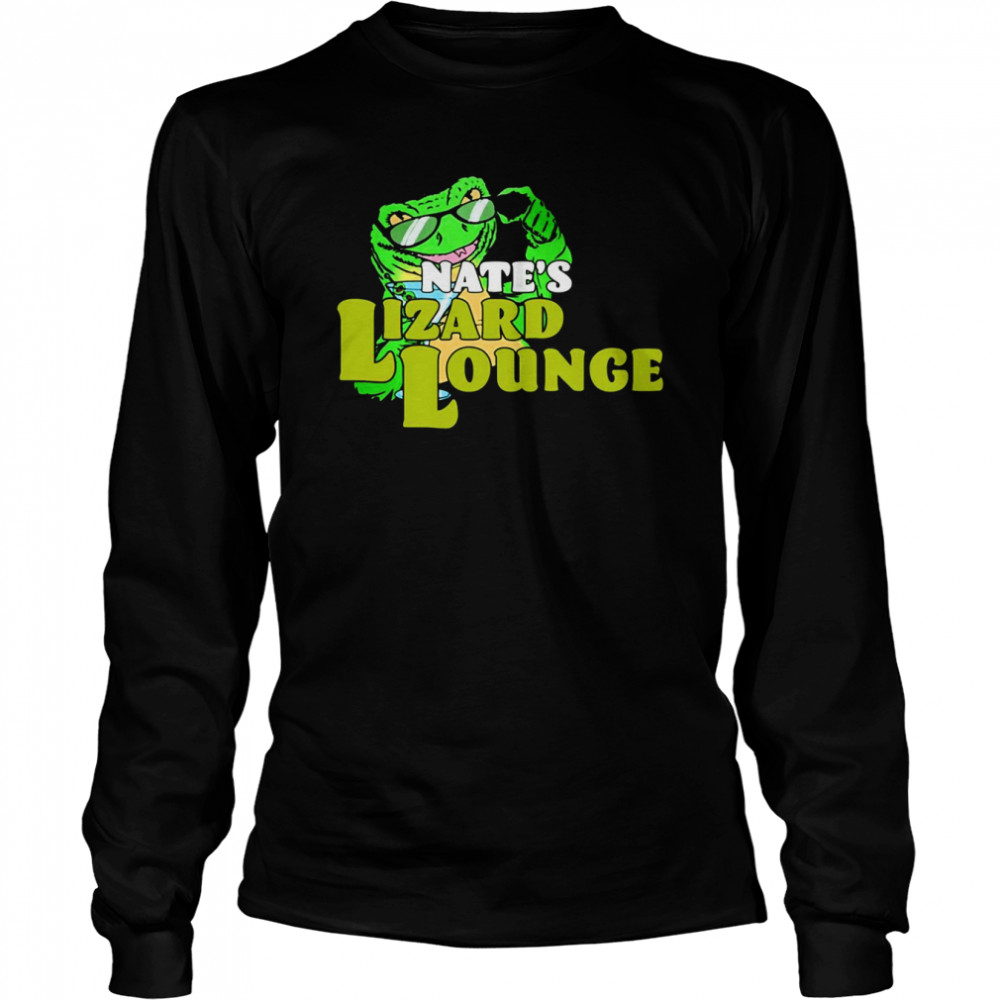 Nate’s Lizard Lounge shirt Long Sleeved T-shirt