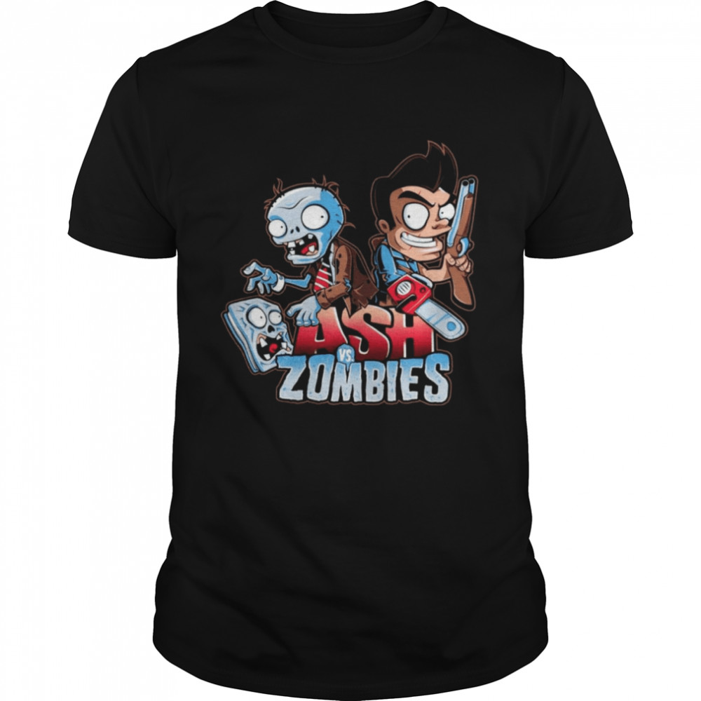 Evil Dead Plants vs Zombies T-Shirt