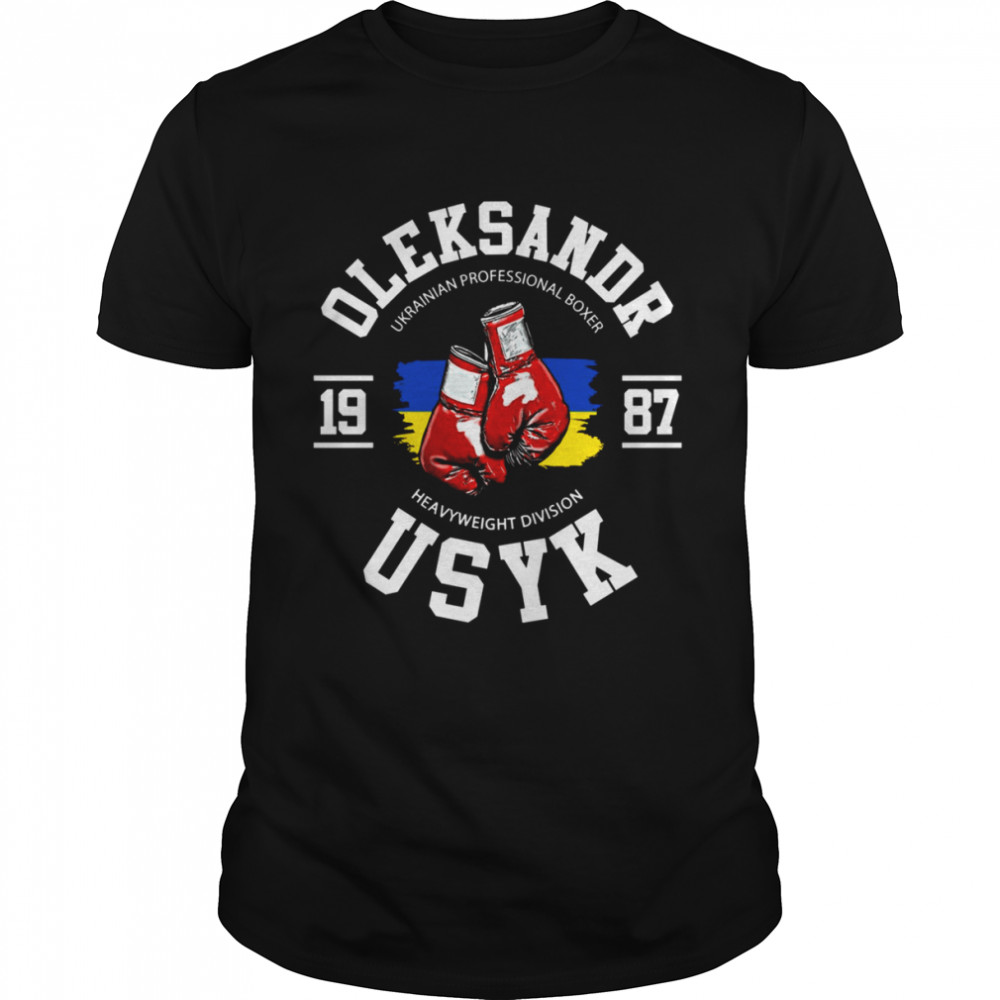 Heavyweight Division Oleksandr Usyk shirt