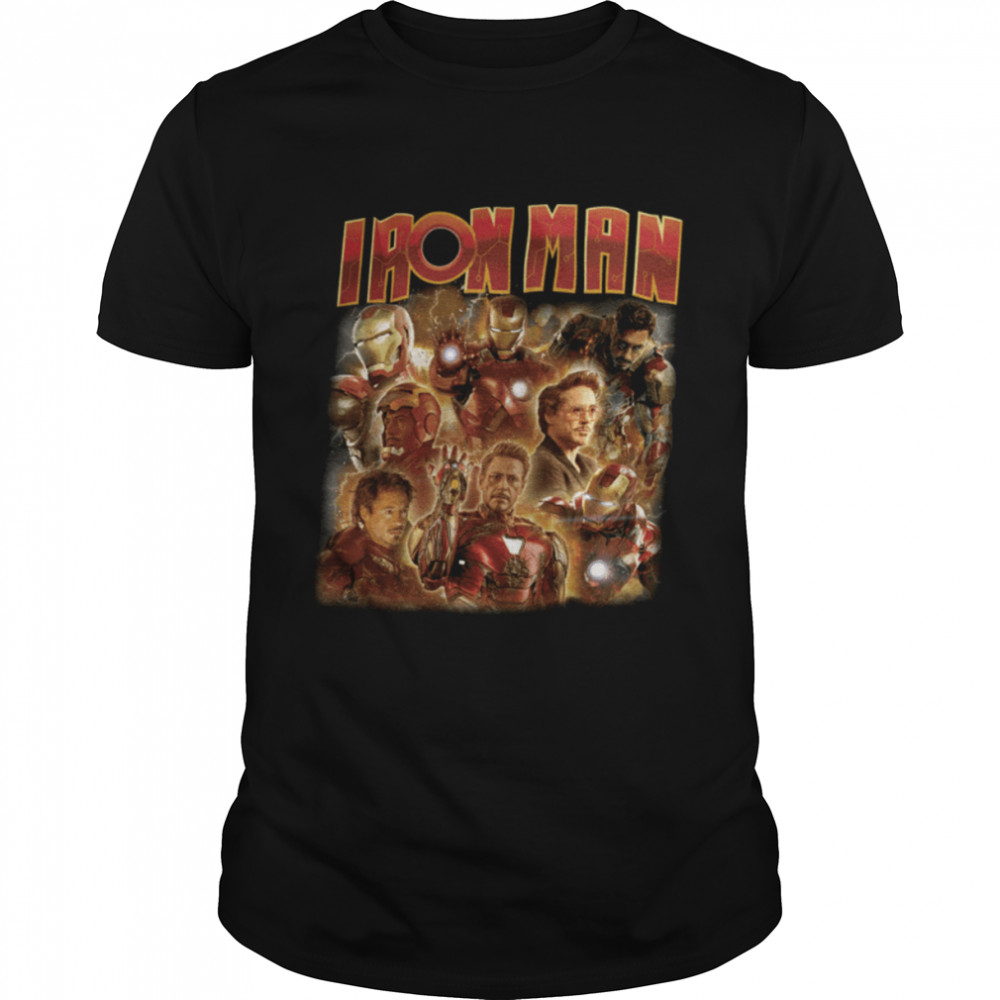 Iron Man Marvel Superhero Graphic shirt