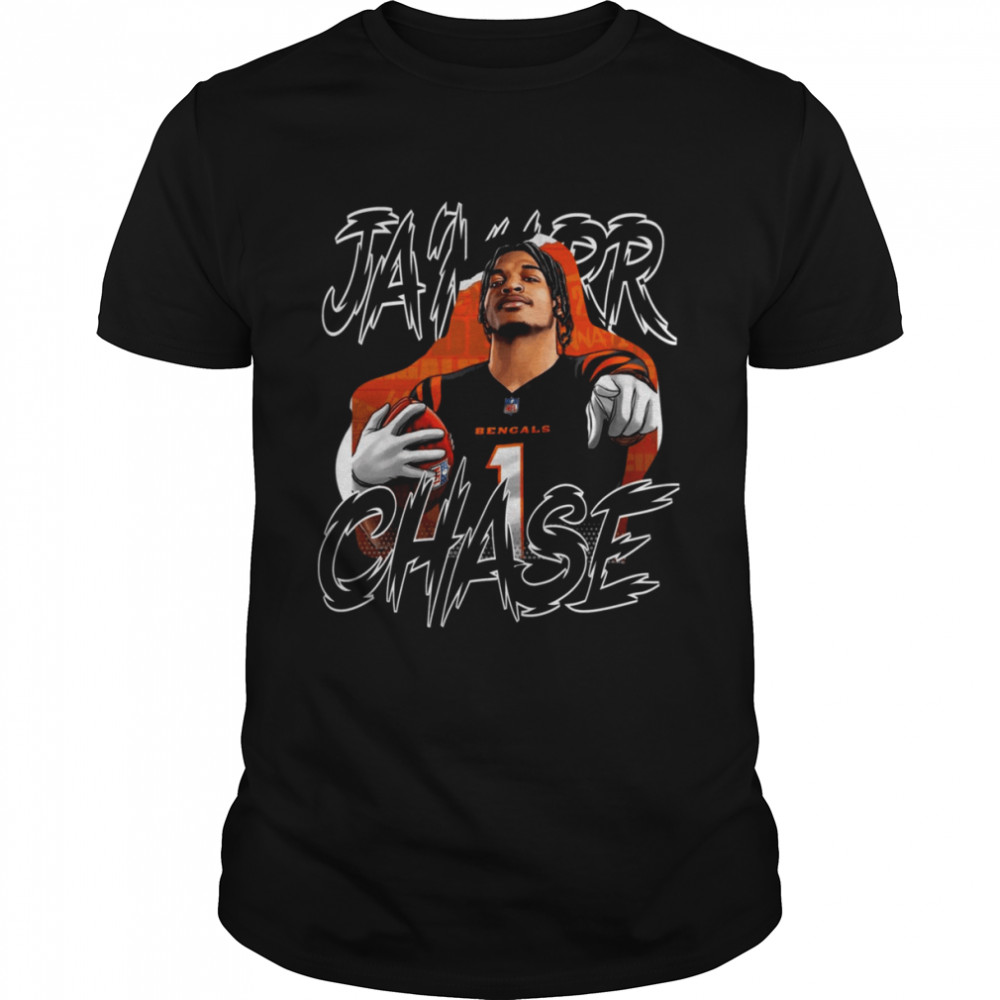 Ja’marr Chase American Football Vintage Graphic Team Bengals shirt