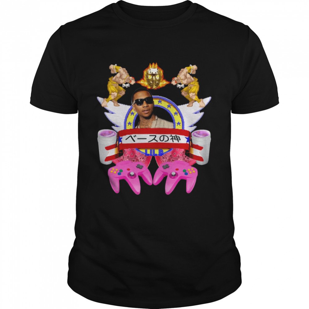 Lil B Historical Rare Amazing Wow Street Fighter Dhalsim shirt