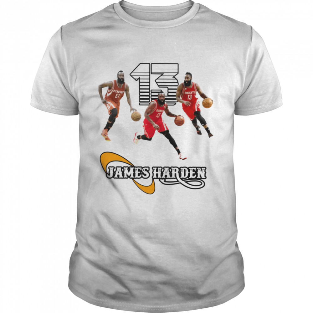 No 13 James Harden Sixers Basketball shirt