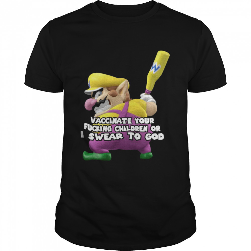 Pro Vaccination Wario T-Shirt