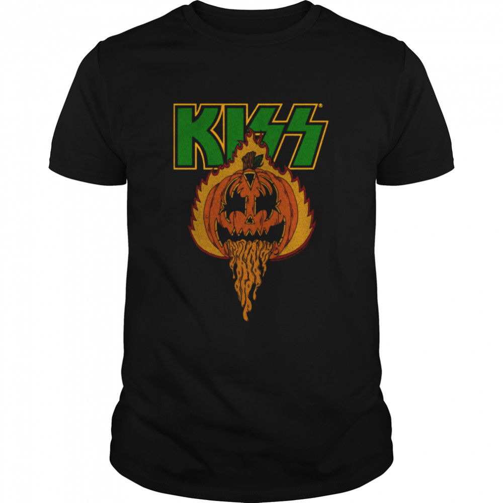 Demon In The Pumpkin Patch Kiss Band Halloween shirt