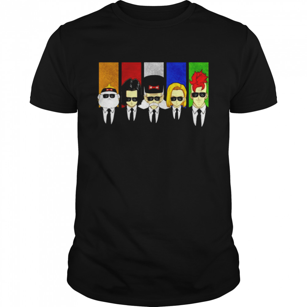 Dragon Ball reservoir androids shirt