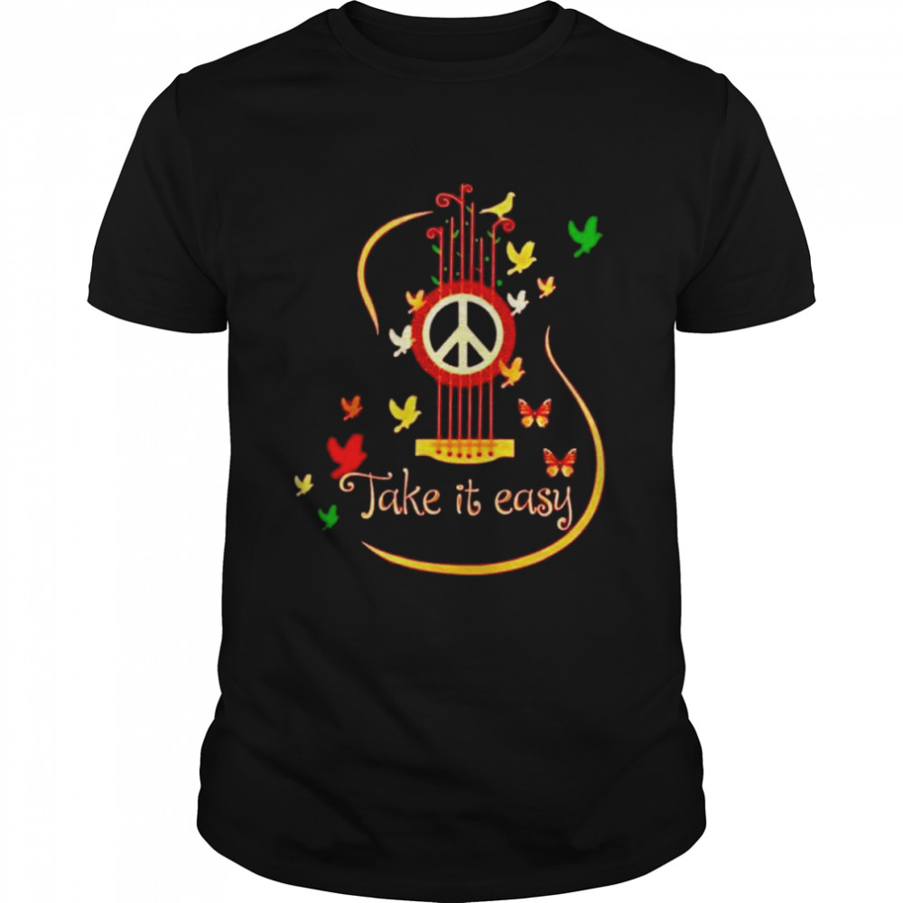 Guitar take it easy shirt