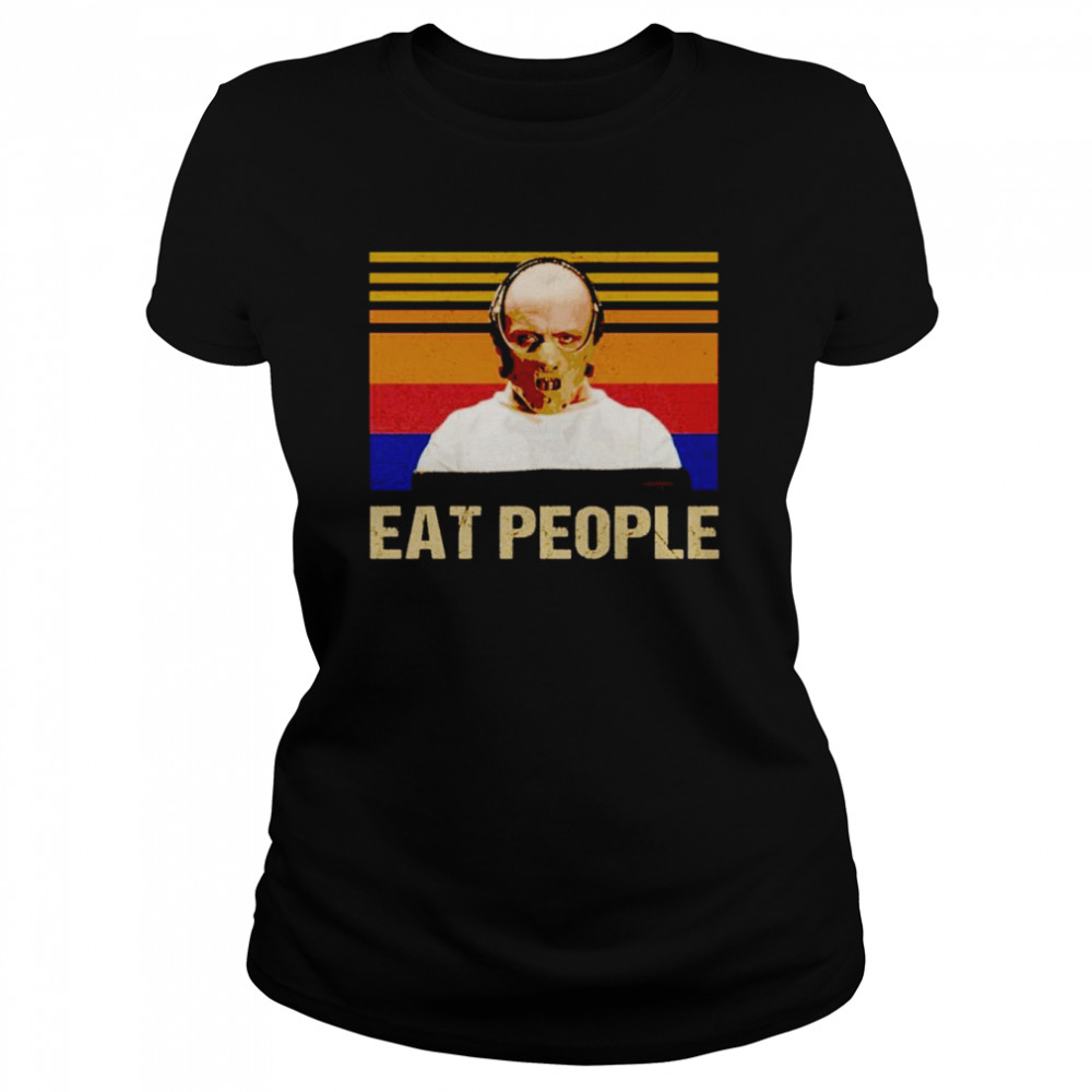 Hannibal eat people vintage shirt Classic Women's T-shirt