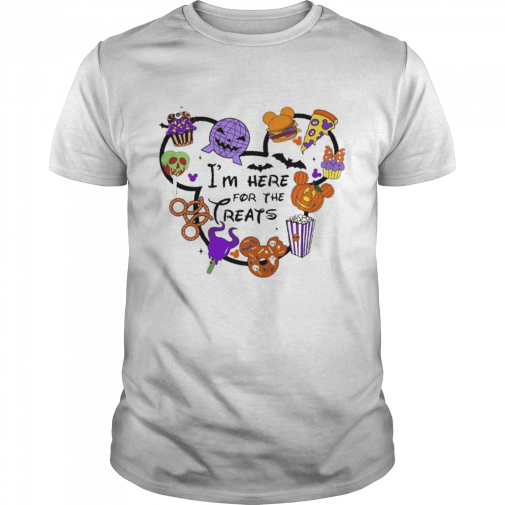 I’m Here For The Treats Disney Halloween Shirt