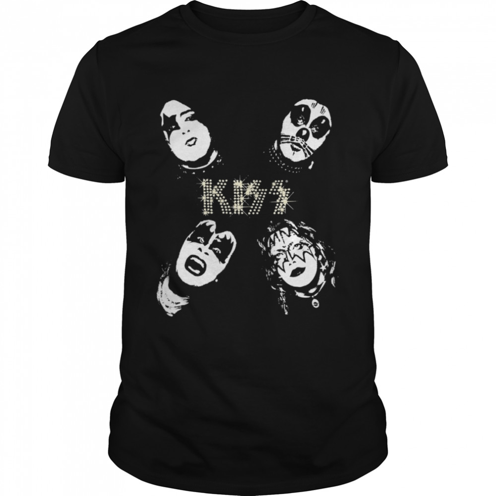 Kiss Band 1974 Poster shirt