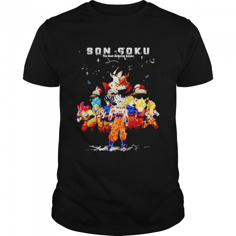 Son Guku the most amazing saiyan shirt