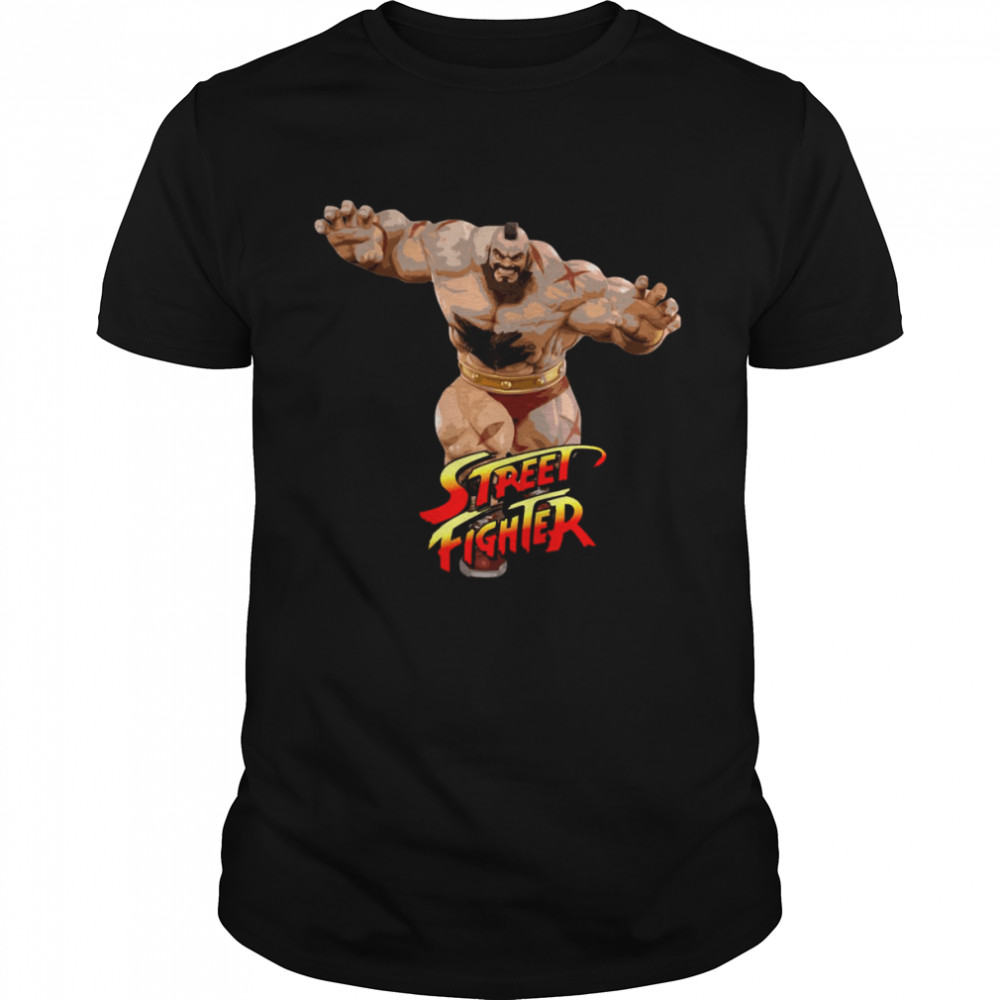 Zangief Street Fighter shirt