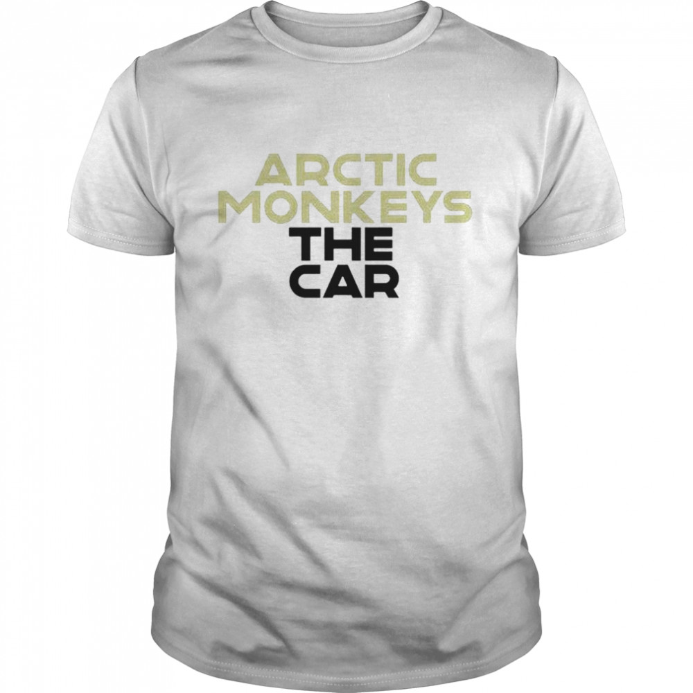 Arctic monkeys the car shirt