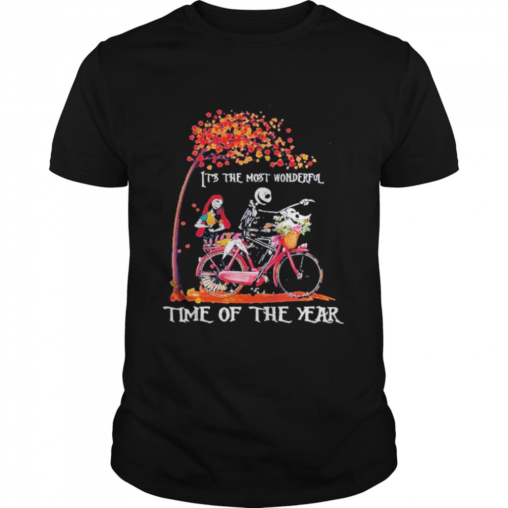 Jack And Sally It’s The Most Wonderful Time Of The Year Shirt