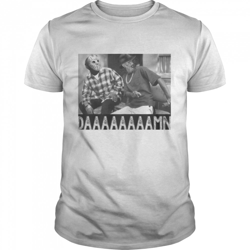 Jason Voorhees and Freddy Krueger Damn unisex T-shirt