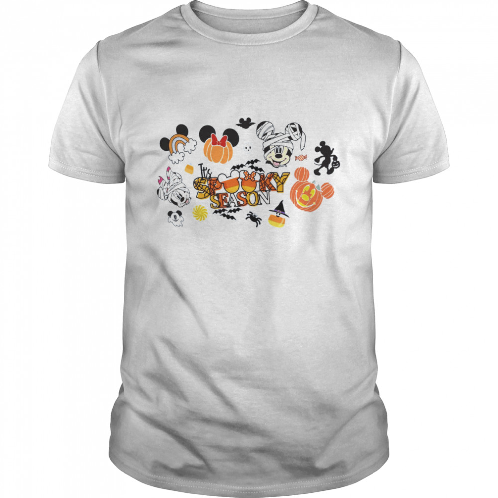 Spooky Season Boo Mickey Minnie Party 2022 Disney Halloween shirt