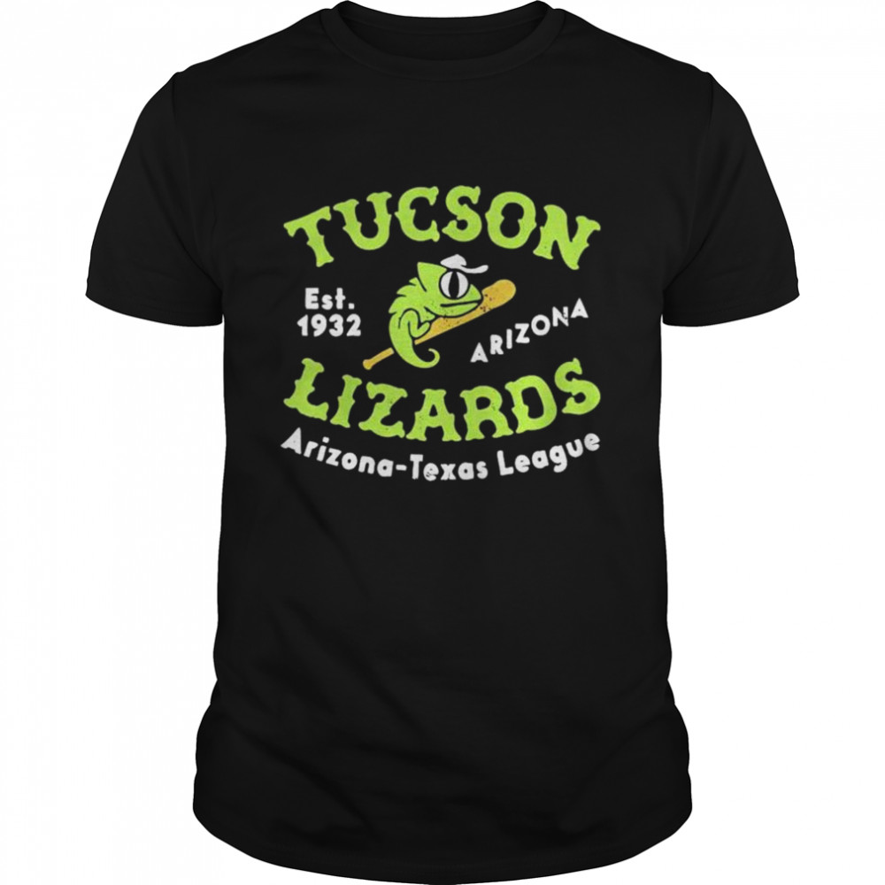 Tucson Lizards Arizona Vintage Defunct Baseball Teams shirt