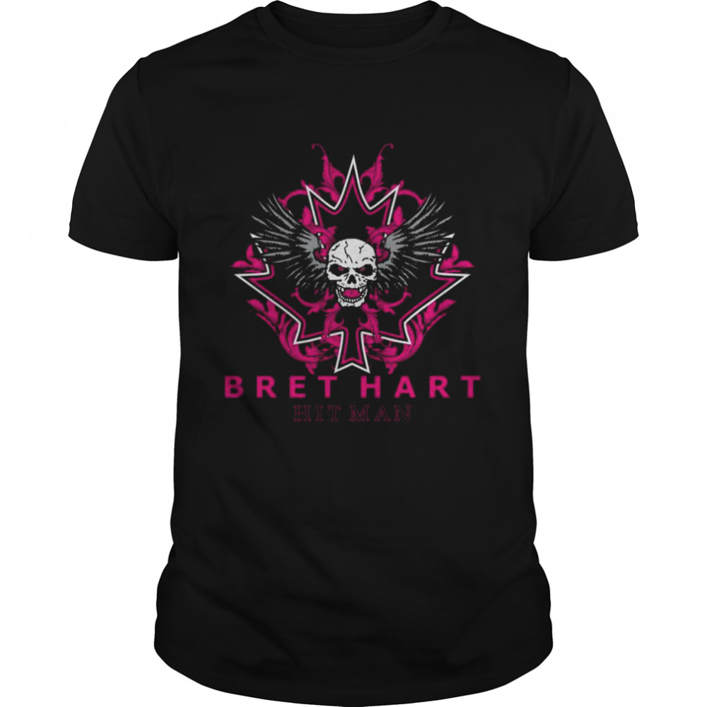 Awesome bret Hart Hitman Maple Leaf 2022 T-Shirt