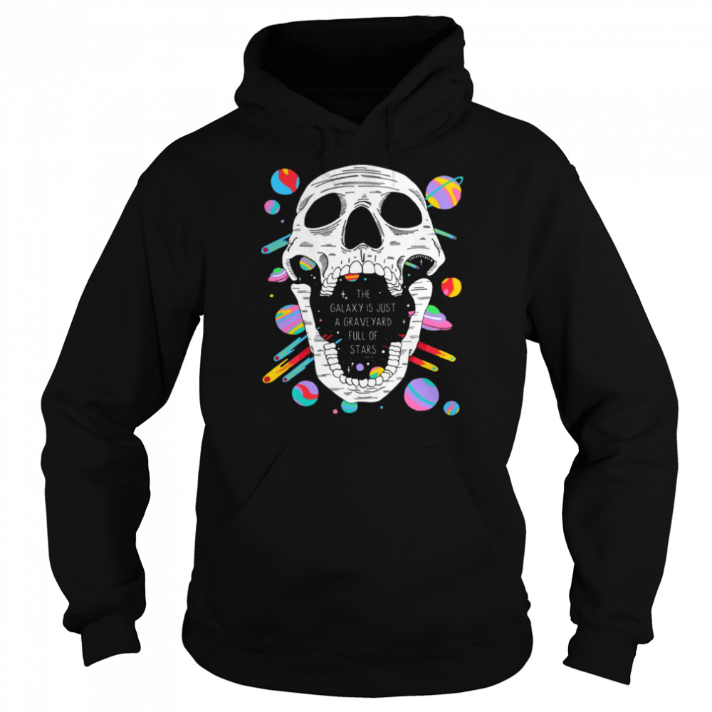Skull Galaxy Halloween shirt Unisex Hoodie